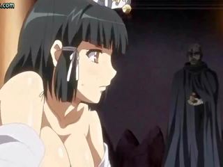 Anime prostitūte izpaužas aptvēra uz sperma