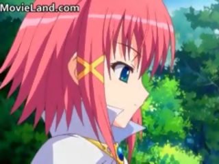 Miela raudonplaukiai anime cutie gauna pounded 1 dalis